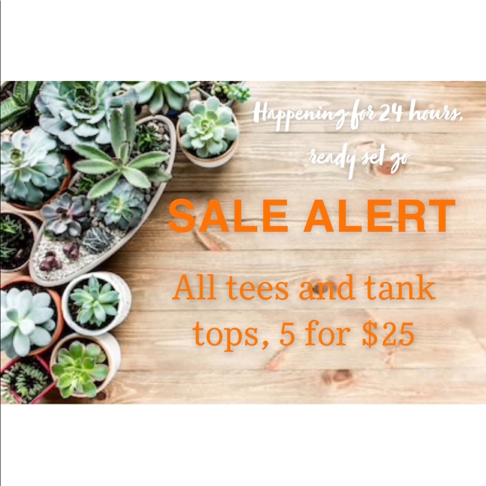 🔴 SALE SALE SALE all tee-shirts and tank tops🔴